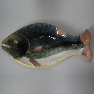 Majolica Fish Platter