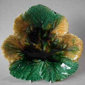 Wedgwood Majolica Leaf Dish