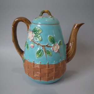 George Jones blossom teapot & cover