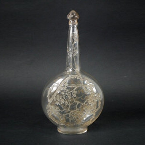 Rene Lalique Glass 'Aubepines' Carafe (decanter)
