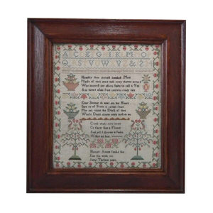 Antique Sampler, 1811 Sampler by Harriot Adams