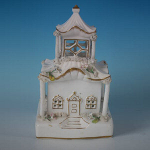 Staffordshire pastille burner cottage