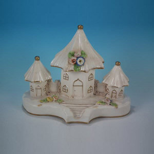 Large Staffordshire house pastille burner