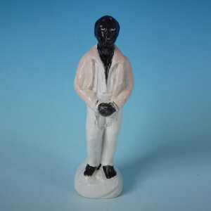 Small Staffordshire Uncle Tom 'Slavery' figure