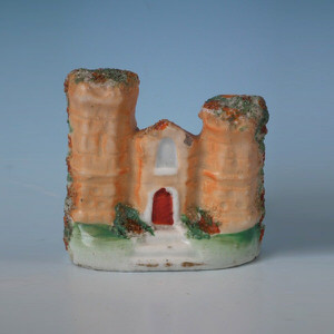 Miniature Staffordshire castle