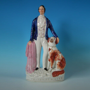 Staffordshire Prince of Wales figure