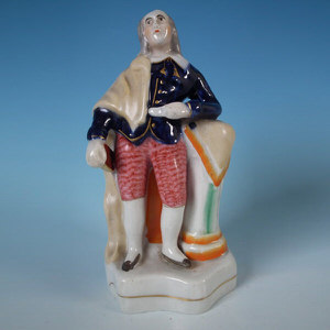 Staffordshire 'John Milton' figure