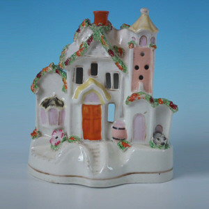 Staffordshire house with barrel pastille burner