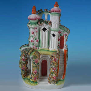 Large Staffordshire turreted house