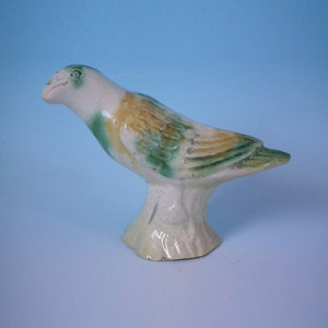 Small Staffordshire Creamware Bird
