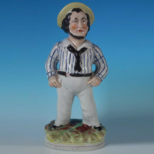 Staffordshire Sailor Figure