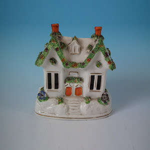 Staffordshire cottage pastille burner