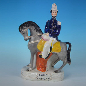 155 Staffordshire 'Lord Raglan' figure