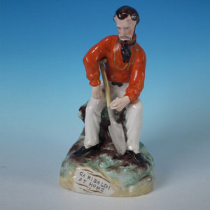 Staffordshire 'Garibaldi at home' figure