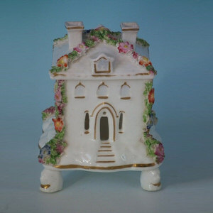 Staffordshire Cottage Pastille Burner with cover