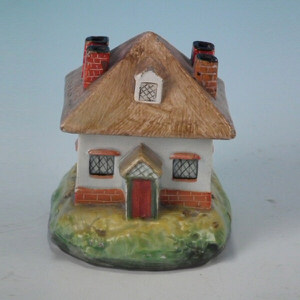 Staffordshire Pearlware cottage pastille burner