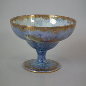 Wedgwood Fish Lustre melba cup