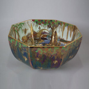 Wedgwood Fairyland Lustre Woodland Elves VII Bowl