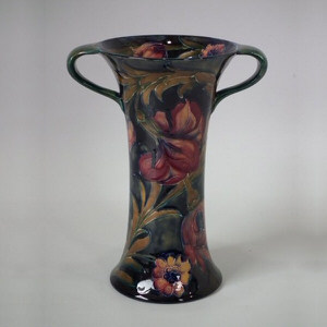 William Moorcroft Pottery Vase - Spanish Design