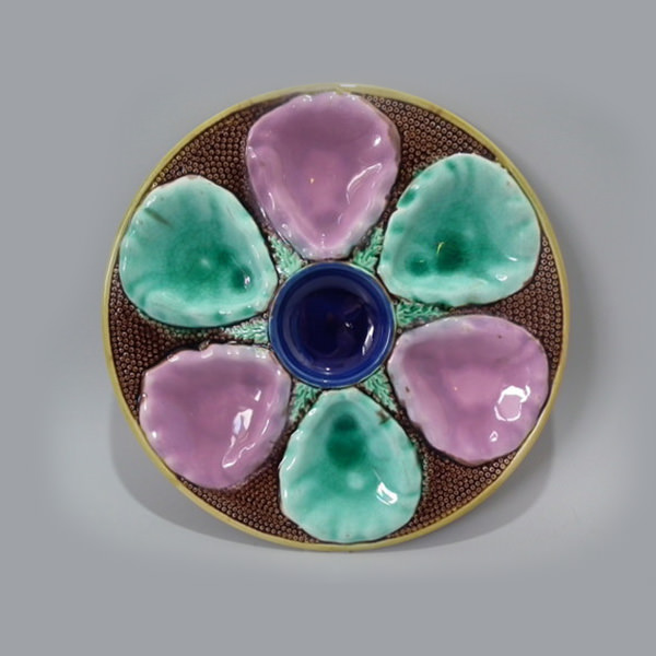 Majolica Oyster plate - ID#18823 Image 1