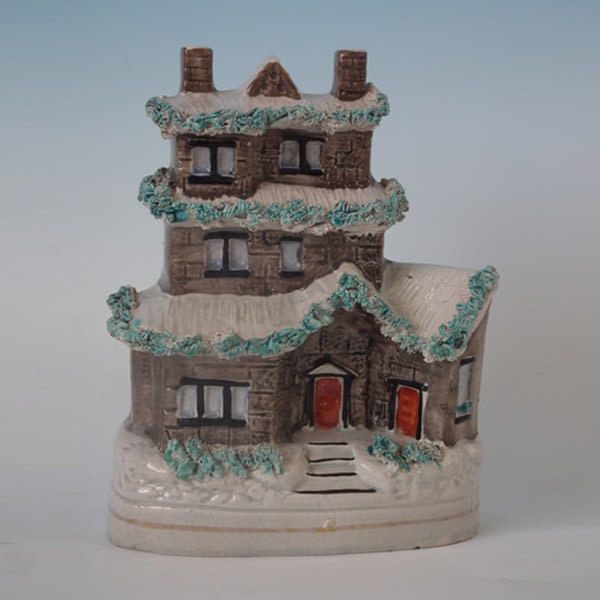 Staffordshire three storey snow-covered house - ID#18323 Image 1