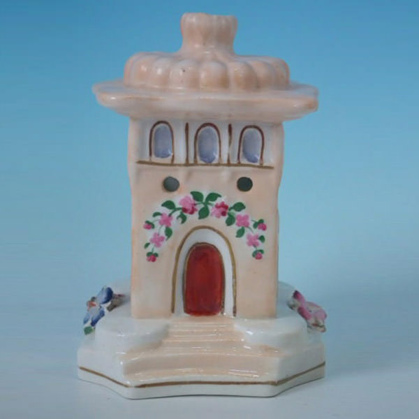Staffordshire tower pastille burner - ID#18850 Image 1