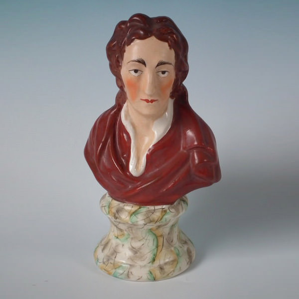 Kent Staffordshire John Locke bust - ID#19272 Image 1