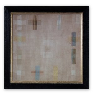 Antique Darning Sampler, 1788, by EE