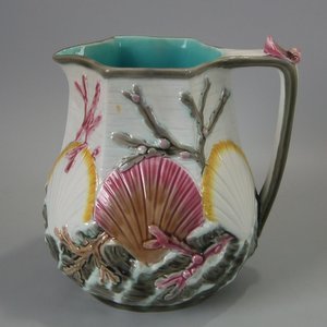 Wedgwood Majolica Shell Jug / Pitcher
