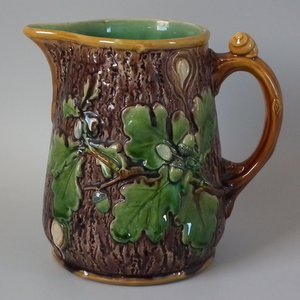 Minton Majolica Oak Jug/Pitcher