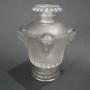 Rene Lalique Glass Fauns Perfume Bottle