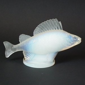 Rene Lalique Opalescent Glass 'Perche' Car Mascot