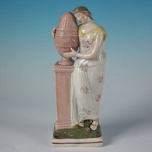 Staffordshire Pearlware figure of Andromache