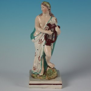 Staffordshire Pearlware Apollo Figure